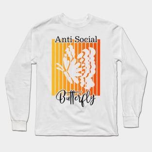 Anti Social Butterfly Long Sleeve T-Shirt